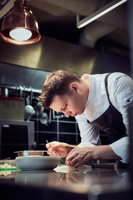 Der Schärdinger Lukas Kienbauer erkochte sich abermals vier Hauben. | Foto: Lohberger