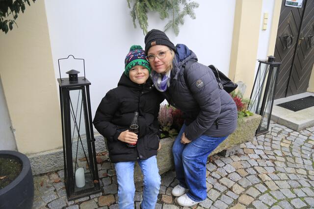 Tobias und Mama Jennie gönnten sich ein Päuschen | Foto: Thomas Fischer/zema-medien.de