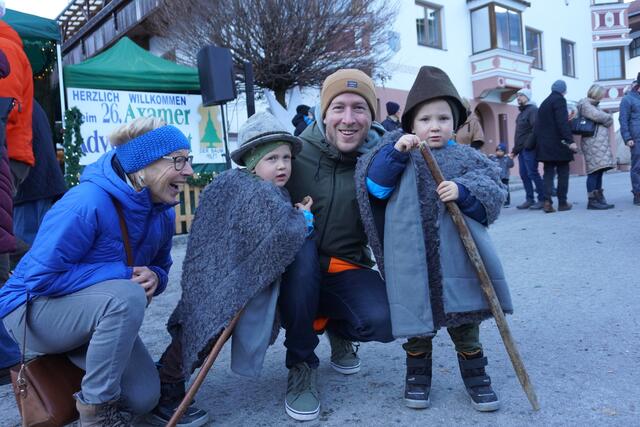 So schauen die besten Axamer Hirten aus ...