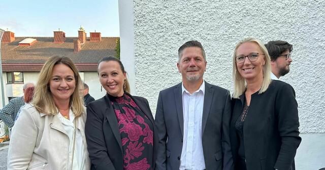 Die Menschen hinter dem Erfolg des Elternvereins Rohrbach | Von links nach rechts: Margit Tiewald, Katharina Gerdenitsch, Thomas Dürr, Obfrau Carmen Huber. | Foto: Elternverein Rohrbach
