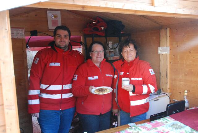 Johannes Eisner, Marina Fischer und Martina Falar 