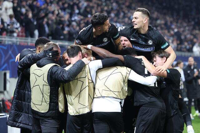 Der sportliche Erfolg der Grazer schlug sich auch finanziell zu Buche, in der Spielzeit 23/24 erzielte der SK Sturm einen Rekordumsatz. | Foto: GEPA