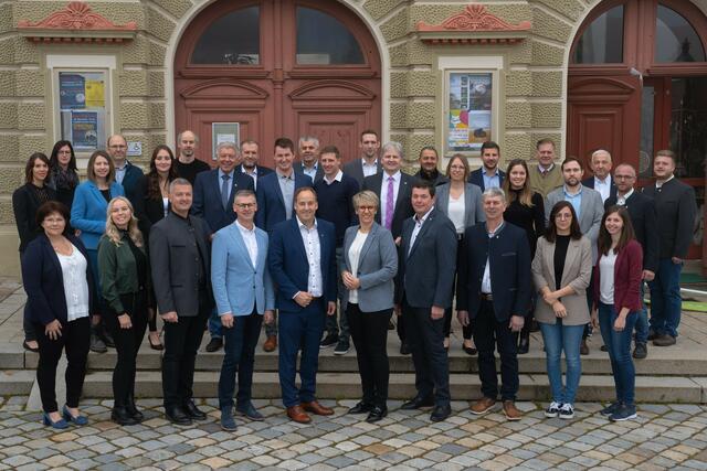 Das Team der VP Weitra für die kommende Gemeinderatswahl. | Foto: VP Weitra