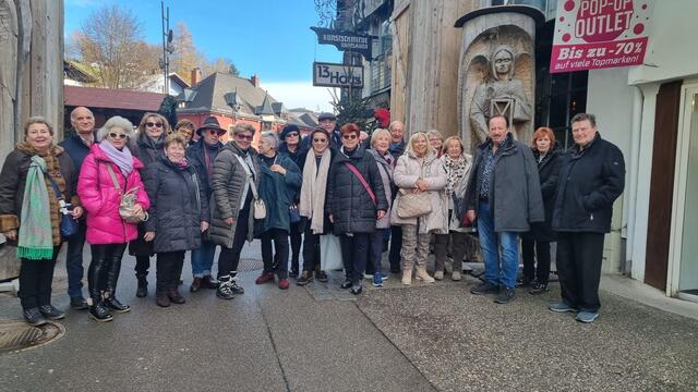 Die Korneuburger Silberlöwen ließen sich von der Adventstimmung im Salzkammergut bezaubern. | Foto: privat