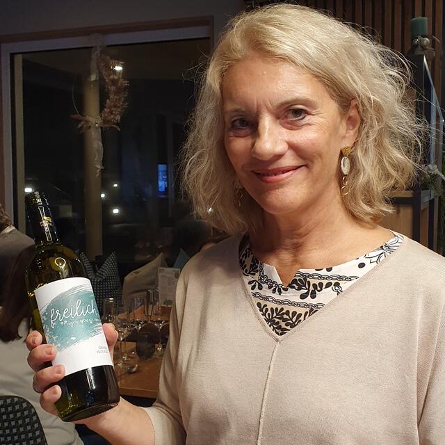 Ausgewählte Weine zu den Gängen, hier von Felix Haimer aus Poysdorf | Foto: Eva Gabriel