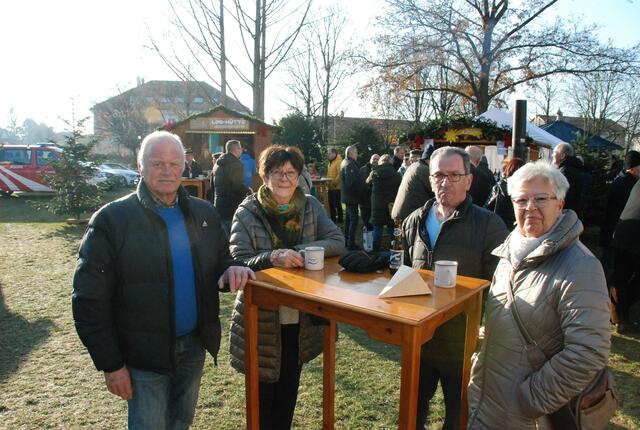 Maria und Peter Rein mit Harald Lahnsteiner und Theresia Hatter