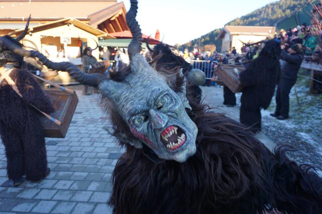 Schauriges Treiben beim Drachental in der Wildschönau.  | Foto: Patricia Wimmer