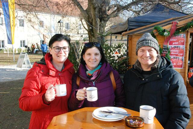 Beatrix Mayer und Anna und Erich Hulek 