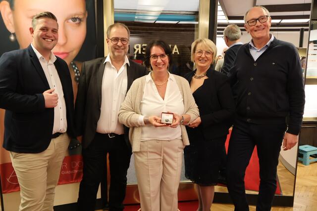 Sebastian Wolfram, Günter und Doris Haslberger, Maria Pachner und Thomas Wimleitner | Foto: MeinBezirk