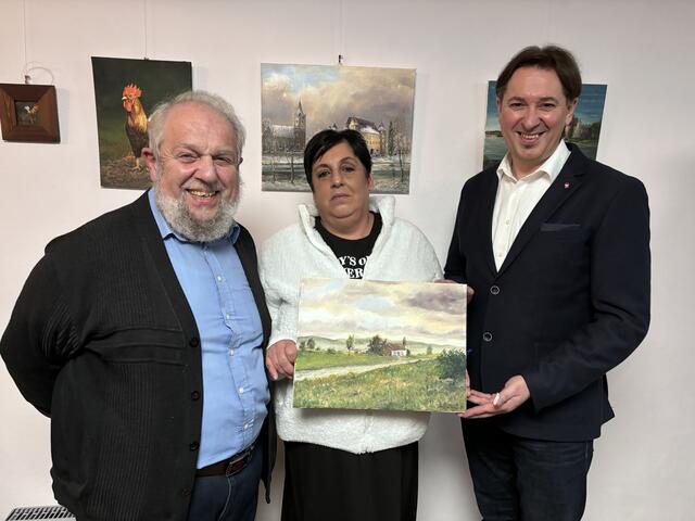 Helmut Bogner, Tanja Meingaßner und Zoran Šijaković. | Foto: MeinBezirk