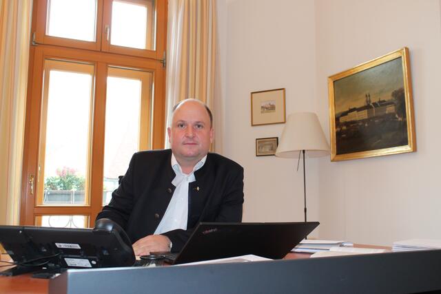 Bürgermeister Bernd Schützeneder, St. Florian | Foto: MeinBezirk/Losbichler