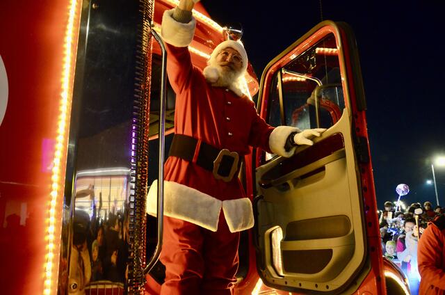 Der Weihnachtsmann ist angekommen. | Foto: Elisabeth Peinsipp