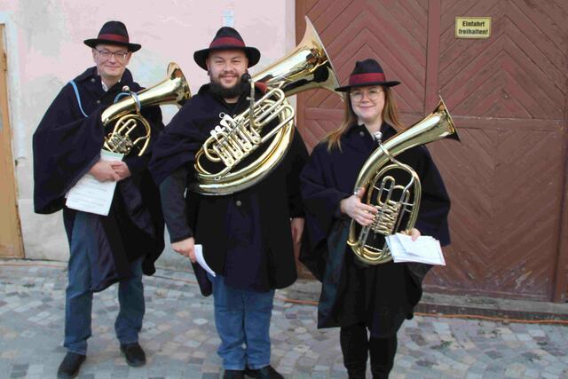 Bläsergruppe des Musikvereins Schlaining sorgte für vorweihnachtliche Stimmung. | Foto: Peter Seper