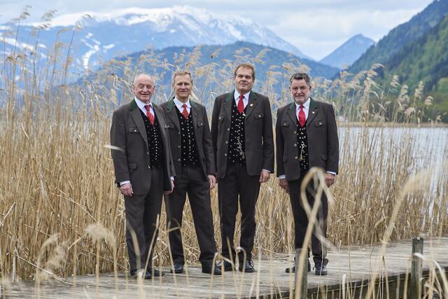Das Quartett Almrose Radenthein feiert 40-jähriges Jubiläum. | Foto: MGV Almrose Radenthein