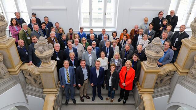 Das Symposium "Österreichische Eisenstraße - Die historische Industrie- und Bergbauregion auf dem Weg zum Weltkulturerbe" fand im wundervollen Ambiente der Montanuniversität Leoben statt.
 | Foto: Freisinger