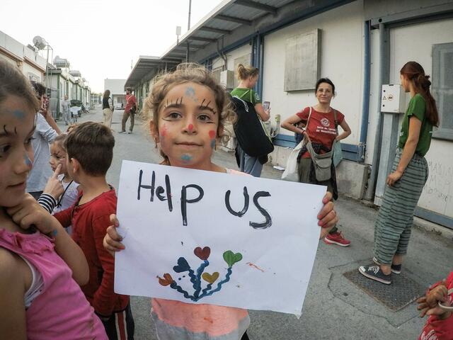 Der Hilfstransport galt Kindern und Erwachsenen, die auf der Flucht aus ihrer Heimat auf Zypern gestrandet sind. | Foto: Pascal Violo