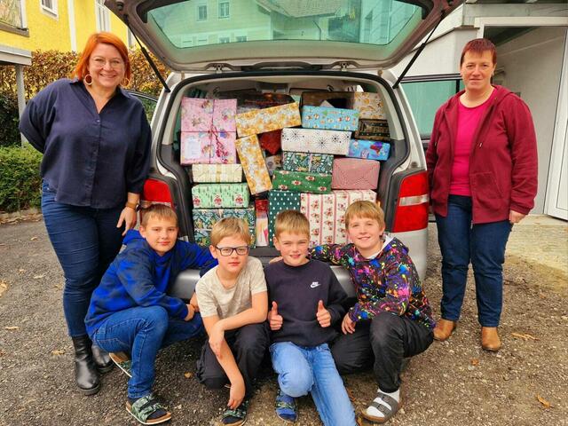 Die Mittelschule Aspach war auch mit von der Partie.