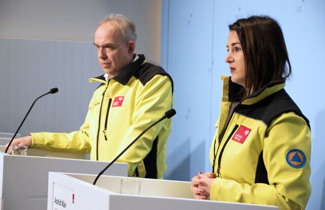 Auch das Krisen- und Katastrophenmanagement zählt zu den Aufgabengebieten von Astrid Mair. | Foto: Land Tirol