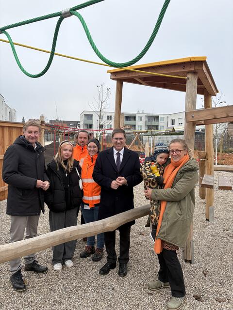 In der Welser Lichtenegg wurde nun der neue Erholungs- und Freizeitpark in der Quergasse eröffnet. | Foto: Stadt Wels