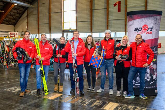 AK-Wintersportbörse in Klagenfurt. | Foto: AK Kärnten/Thomas Hude