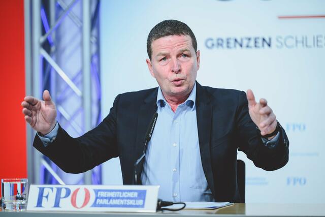 Toni Mahdalik von der FPÖ Wien. (Archiv) | Foto: Max Slovencik / EXPA / picturedesk.com