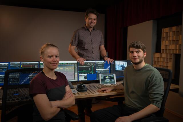 Im Jahr 2013 gründete Horst Schnattler in Graz das Tonstudio "Klangkulisse". Mittlerweile arbeitet er gemeinsam mit Eli Frauscher und Florian Kettenbach in Graz und Hollywood am Sound verschiedenster Produktionen. | Foto: Klangkulisse