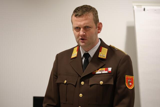 Christoph Pongratz ist ab 1.1. 2025 neuer Bezirksfeuerwehrkommandant.  | Foto: Pasquale Ascione