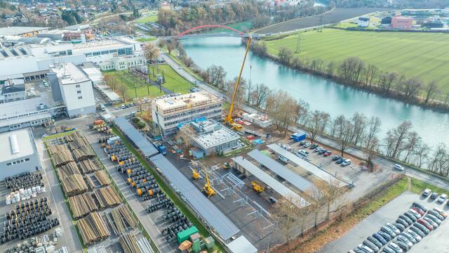 Am Kelag-Gelände in Villach rollen gerade die Bagger. | Foto: Kelag