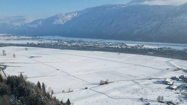Der Wasserverband Hochwasserschutz Unteres Unterinntal kauft 2024 und 2025 in Kundl und Radfeld sowie in Kramsach-Voldöpp Gründe als Tauschflächen für Baumaßnahmen an. | Foto: Hochwasserschutz Unteres Unterinntal
