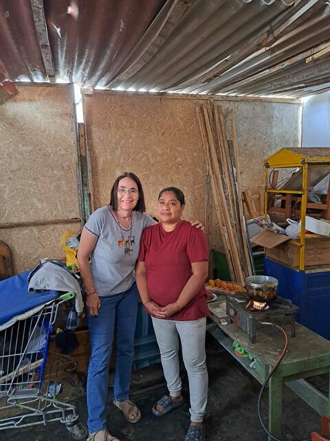 Sr Karina mit einer ihrer Schützlinge | Foto: Karina Beneder