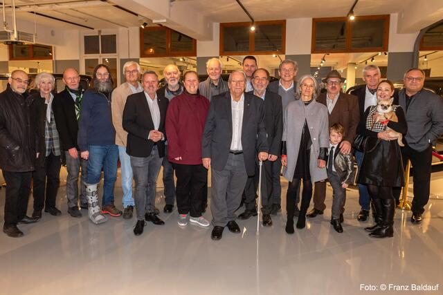 Foto: Franz Baldauf (Großmeister), Zezula (Lehrling)