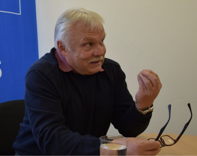 Historiker Erwin Pöppl erinnerte vor fünf Jahren an die Grenzöffnung. | Foto: Archiv/Pilz
