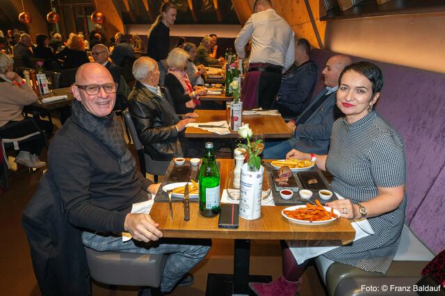 Foto: Franz Baldauf (Großmeister), Zezula (Lehrling)