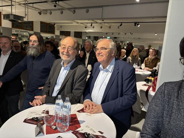 Foto: Franz Baldauf (Großmeister), Zezula (Lehrling)