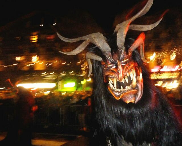 Eigentlich haben die Perchten mit dem Krampus nichts zu tun, die Zeit der Perchten beginnt erst mit den Raunächten. In der Steiermark gibt es ganz typische Perchtenfiguren. | Foto: Gebhard FRITZ