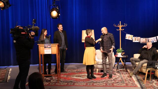 Redakteurin Michaela Frühstück führte durch den Abend. | Foto: ORF Burgenland
