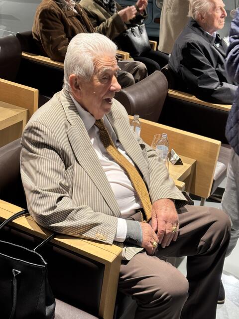 Foto: Franz Baldauf (Großmeister), Zezula (Lehrling)