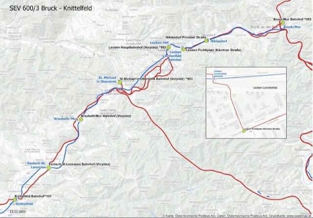 Via X geben die ÖBB ein Update zur Situation. | Foto: Screenschot