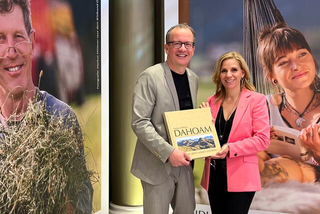 Markus Mitterer mit LA Katrin Brugger. | Foto: Mitterer