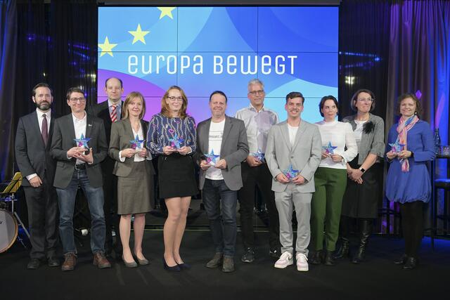 Die Botschafterinnen und Botschafter | Foto: OeAD/Hörmandinger 