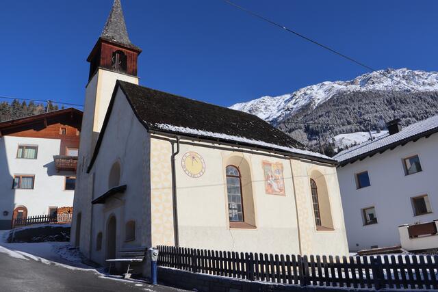 Die Kapelle zum heiligen Peter und Paul in Prantach in der Gemeinde Kaunerberg. | Foto: Seelos