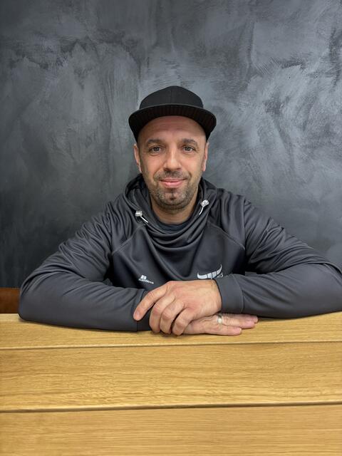Elmir Hujdurovic ist Fan und zudem Vater eines Nachwuchsspielers der Bosco Bulls Kapfenberg. | Foto: Kern