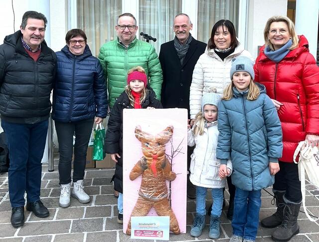 In St. Stefan trieben nicht nur "echte" Krampusse ihr Unwesen. Auch ein essbarer Kramperl war dabei. | Foto: ÖAAB St. Stefan