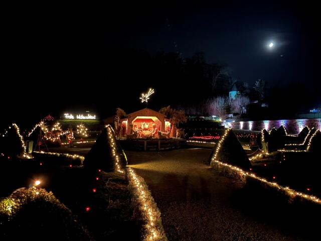 Der Ravelsbacher Advent begeistert mit 700 Lichtern. | Foto: Stefan Zwinz