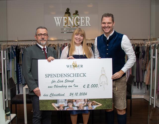 Christian Doms mit Julia und Tobias Buchfink. | Foto: MeinBezirk