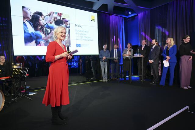 Schüler-Projekt wurde ausgezeichnet. | Foto: OeAD/Hörmandinger 