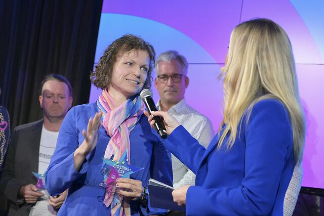 Diane Groß "brennt für das Projekt" | Foto: OeAD/Hörmandinger 