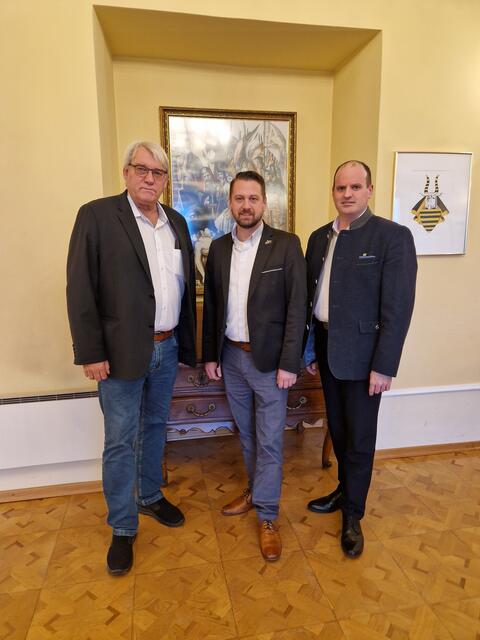 Herbert Bauch, Stefan Istvanek und René Zonschits. | Foto: zVg