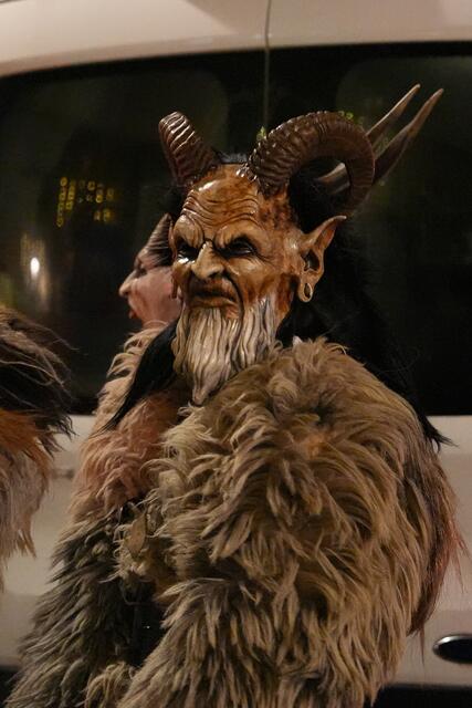 Für viele Kinder und sogar einige Erwachsene ist der Krampustag, am 5. Dezember, eine Quelle des Schauderns. | Foto: Stefan Schubert