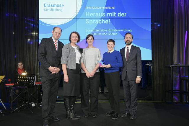 Schulbildungsprojekt "Heraus mit der Sprache" des KHM | Foto: OeAD/Hörmandinger 